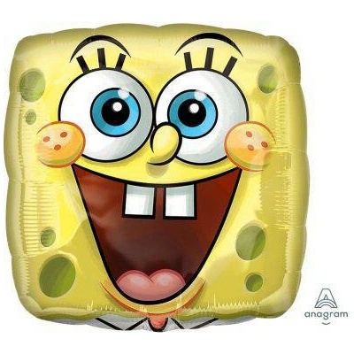 Anagram Štvorec SpongeBob Square Face 43 cm fóliový balónik