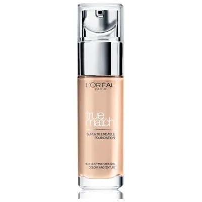 L'Oréal True Match Super Blendable Foundation SPF17 течен фон дьо тен 30 мл 1C Rose Ivory