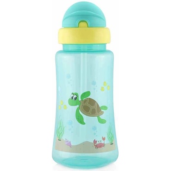 Lorelli Спортна бутилка със сламка Lorelli Baby Care - 330 ml, Зелена (10200930003)