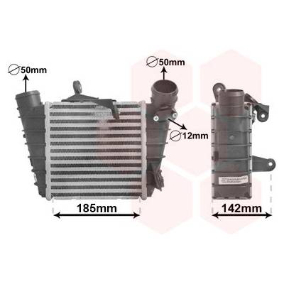 Chladič turba VAN WEZEL 58004213