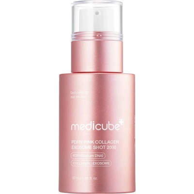 medicube PDRN Pink Collagen Exosome Shot Serum 2000 - Регенериращ серум с микроигли 30мл