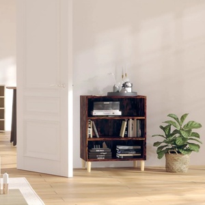 vidaXL Бюфет опушен дъб 57x35x70 см инженерно дърво (813188)