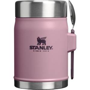STANLEY Лилав термос за храна от неръждаема стомана 400 ml Legendary Food Jar + Spork Purple Smoke - Stanley (100000115973)