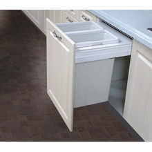 Interex design Výsuvný odpadkový kôš INTERBIN 600 / Šedý IMB600-35S/S