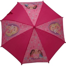 Dáždnik Barbie Pets tmavo ružový