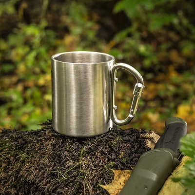 Dreboliiki Метална Чаша с Карабинер