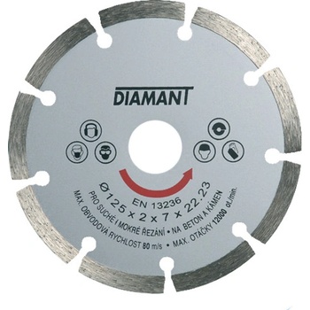Den Braven Diamantový kotouč segmentový 125 mm 8115BD