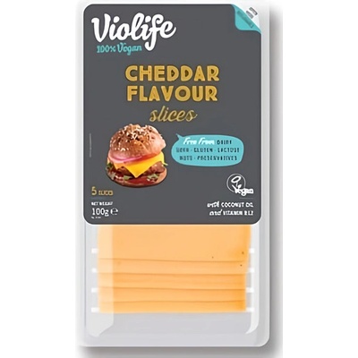 Violife plátky príchuť chedar 100 g