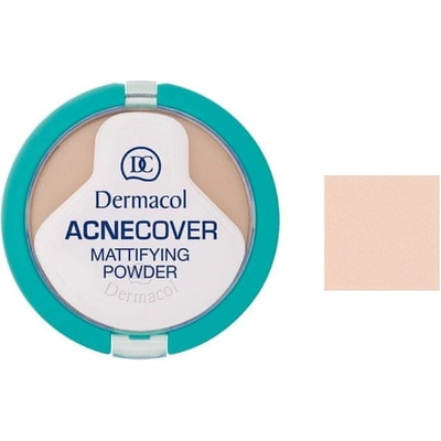 shumee Acnecover Mattifying Powder kompaktný púder 01 Porcelain 11 g