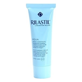 Rilastil Aqua hydratační pleťový krém SPF15 Rebalancing and Protecting 50 ml
