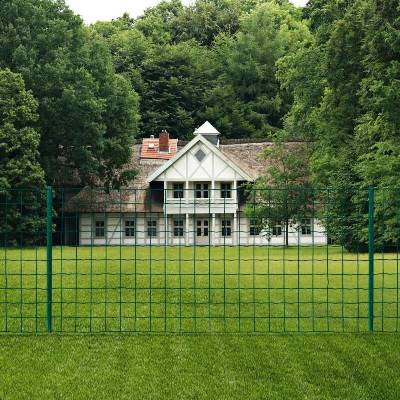 vidaXL Euro plot ocel 20 x 1,2 m zelený