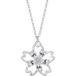 Silenti Jewelry Сребърно колие "Разцвет