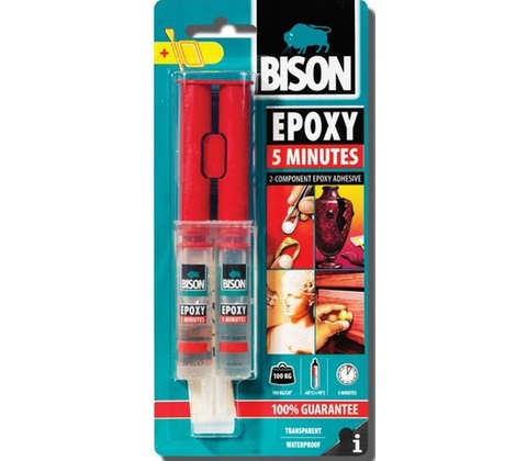 BISON Epoxy 5 Minutes lepidlo dvousložkové 24 g