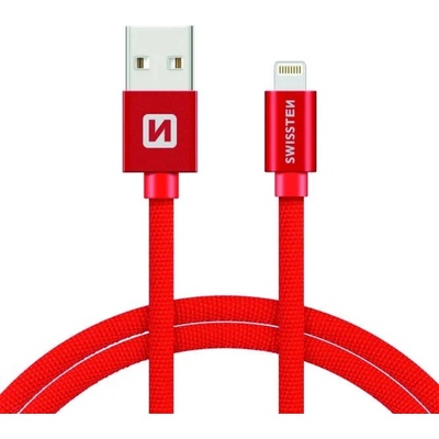 Swissten 71524306 Lightning MFi 2m červený