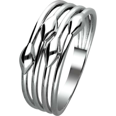 Zlaton Prsten bílé zlato se vzorem 2.15g vel. 48 000933004250
