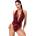 Noir Handmade F386 Kink Royal Cascade Bodysuit Burgundy L