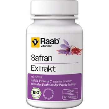 Raab Vitalfood Био шафран - 60 капсули