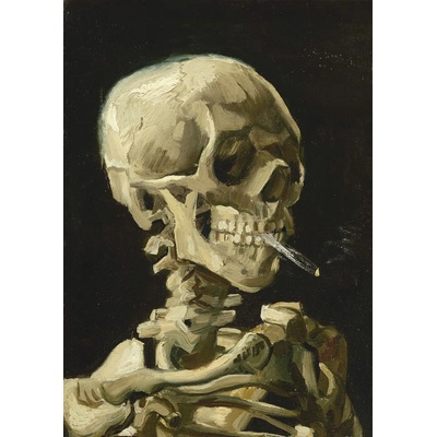 Bluebird Puzzle - Puzzle Vincent Van Gogh - Head of a Skeleton with a Burning Cigarette - 1 000 piese