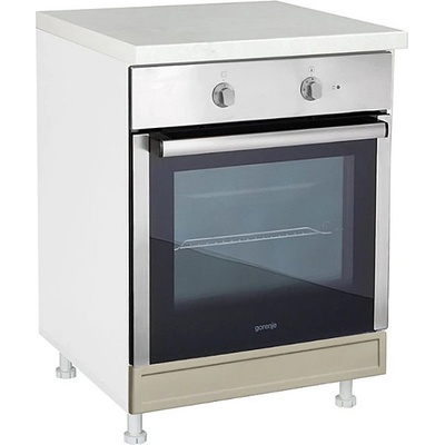 Matis Кухненски шкаф долен за вградена фурна alba d60 r маслина