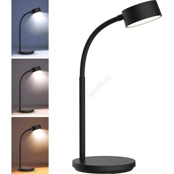 Solight WO3000-B- LED Димируема настолна лампа LED/4, 5W/5V 3000/4000/6500K черен (SL1586)
