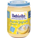 Bebivita БИО дует йогурт с плодове и банан 190г