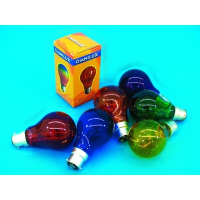 Omnilux 230V 40W A19 B-22 žlutá