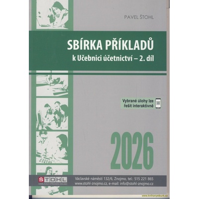 Sbírka příkladů k učebnici účetnictví II. díl 2026