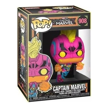 Funko Pop! Marvel Captain Marvel BlackLight limited exclusive edition