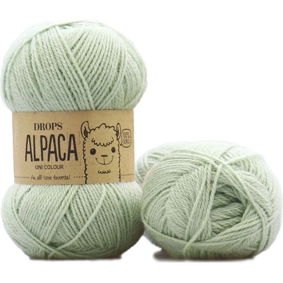 Drops Alpaca UNI 9030 světlá pistáciová