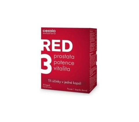 Cemio RED3 30 kapsúl