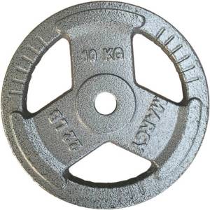 Vista fit Top-Sport Чугунени тежести комплект 2x10 кг Ø29мм фитнес оборудване (SC 80112-2x10)