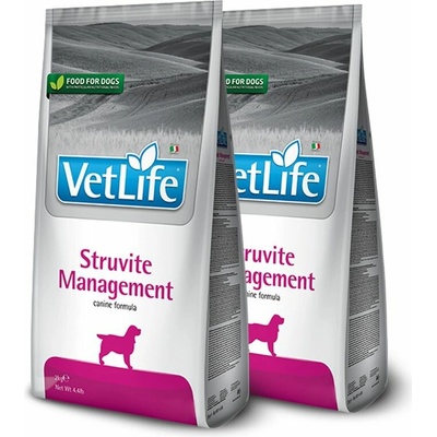 Vet Life Dog Struvite Management 2 x 12 kg