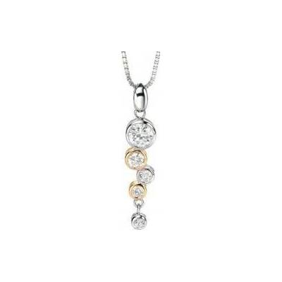 Fiorelli Přívěsek s řetízkem silver P3457C