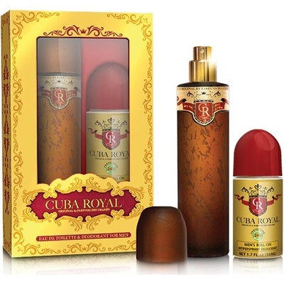 Cuba Royal EDT 100 ml + 50 ml rollon darčeková sada