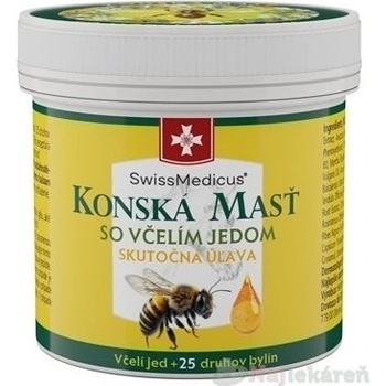 Swissmedicus Konská Masť so Včelím jedom 150 ml