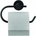 Duravit 99264600 - Държач за тоалетна хартия D-CODE матово черно (DA0005)