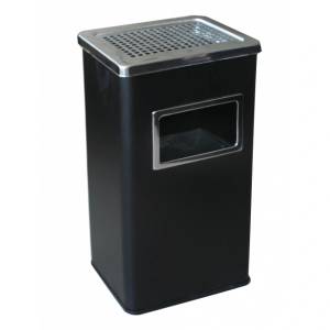 Horecano G-Пепелник правоъгълен черен (11772-002) (018577)