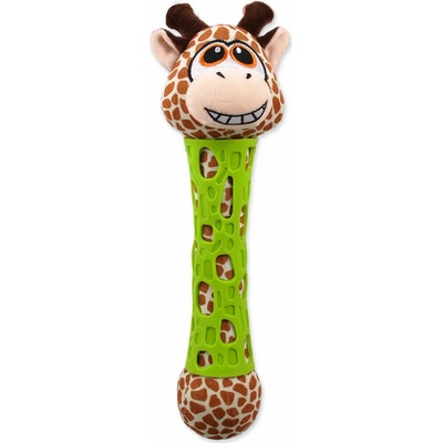 BeFun TPR+plyš žirafa puppy 39 cm