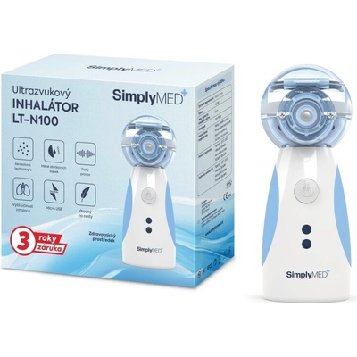 Zhuhai Linte Medical Co LTD SimplyMed Ultrazvukový inhalátor LT-N100 – Zboží Dáma