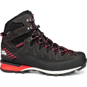 Hanwag Алпийски обувки Hanwag Makra Pro Bunion GTX Mountaineering boots - Asphalt / Red - размер 42, 5 (EU) (020-0367-0116)