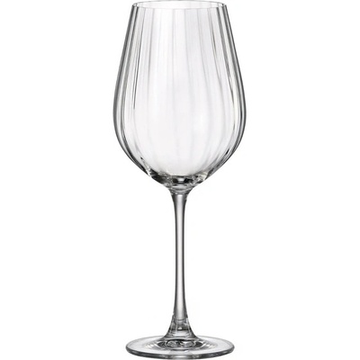 Bohemia Crystal Sklenice červené víno Columba Optic 6 x 650 ml