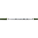 Tombow Marker алкохол ABT PRO Двустранен четка 177 тъмно нефрит (ABTP-177)