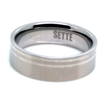 Steel Edge Snubní prsteny chirurgická ocel SET10