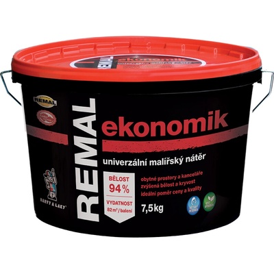 REMAL Ekonomik univerzální malířská barva na zeď, 40 kg