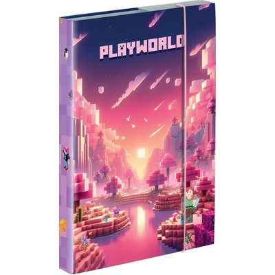 Oxybag desky na sešity A4 Playworld Girl