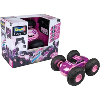 Revell Автомобил с радио управление, Revell, Flip Racer с RC, Розов (R24670)