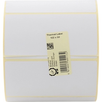 Brother LDE1E050102127P, 102мм x 50мм, оригинален бял хартиени етикети (LDE1E050102127P)