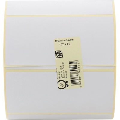 Brother LDE1E050102127P, 102mm x 50mm, оригинален бялото хартиени етикети, 1500 етикети (LDE1E050102127P)