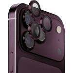  Стъклен Протектор за камера за iPhone 18 Pro / 18 Pro Max, бордо