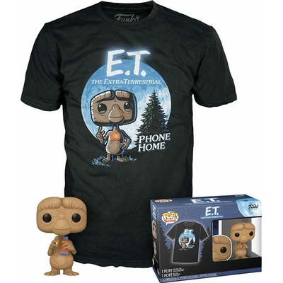 Funko POP! & Tee Adult: E.T. - E.T. with Candy Special Edition & T-shirt L